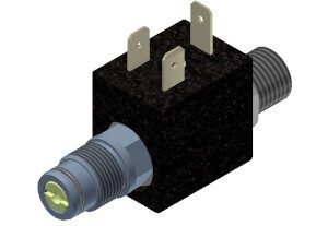 2-2-Wege-Koaxial-Magnetventil BMV64304IE10 mit Strahldüse und Rückschlagventil